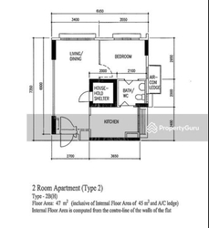 Blk 672A Yishun Avenue 4 (Yishun), HDB 2 Rooms #388046071